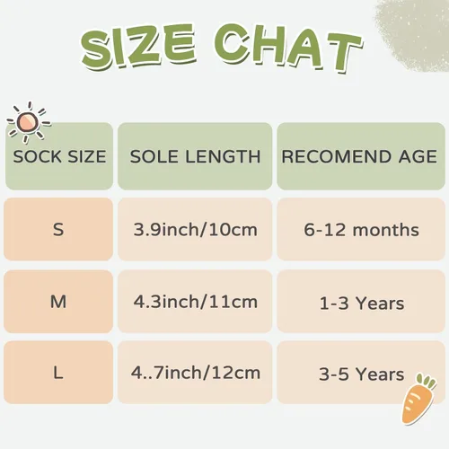 Miniatura 6 de JAKIDAR Calcetines antideslizantes para bebés y niños pequeños con agarres, 5 pares de calcetines para caminar
