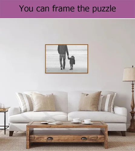 Miniatura 4 de Rompecabezas de 1000 piezas para adultos, rompecabezas de madera de caballito de mar floral, desafío cerebral, juego educativo, relajación