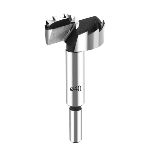 Miniatura 10 de HPHOPE Broca Forstner de 10mm, Broca Forstner de 10mm para Madera, Brocas con Vástago Redondo