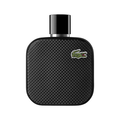 Lacoste - L.12.12 Noir Eau de Toilette - Fragancia para hombre - Fougere Aromatic - Con notas de albahaca, lavanda y chocolate negro - 3.3 Fl Oz