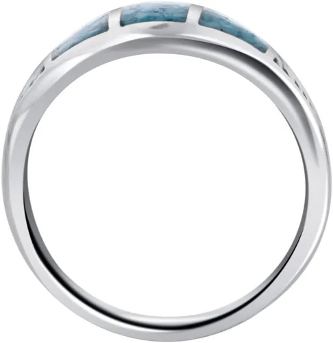 Miniatura 3 de Southwestern Style Turquoise Gemstone 925 Sterling Silver Ring for Women