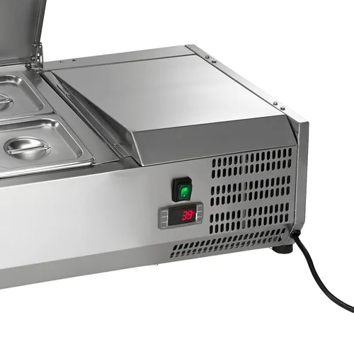 Miniatura 4 de Arctic Air ACP48 - Mesa refrigerada de 47.25 pulgadas para sándwich/ensalada, acero inoxidable, 115 V