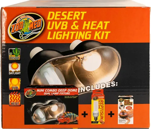Miniatura 4 de Zoo Med Desert UVB & Heat Lighting Dual Kit