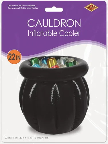 Miniatura 5 de Beistle - Hielera inflable, contenedores de bebidas para fiestas, con decoración espeluznante de Halloween