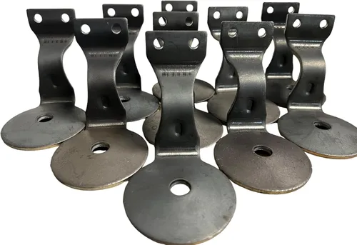 Miniatura 3 de JM Steel Heavy Duty Steel Handrail Brackets, Wagner Barandilla Soportes (1)