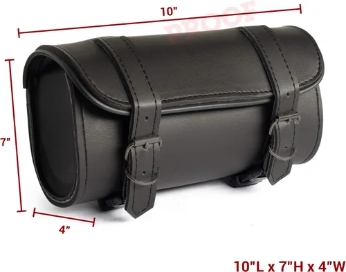 Miniatura 2 de The Nekid Cow bolsa para horquillas de motocicleta (con 3 correas)