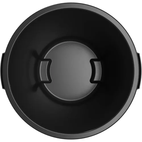 Miniatura 5 de SPARTA Bronco - Contenedor de basura redondo para desechos, 10 galones, color negro, paquete de 6