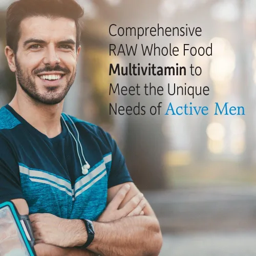 Miniatura 3 de Garden of Life Vitamin Code Raw One para hombres, multivitamínico una vez al día, 30 cápsulas, vitaminas para hombre más frutas, verduras