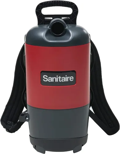Sanitaire EURSC412B aspiradora en mochila limpia, silenciosa y ligera, 8.5 amperes de potencia, 21 pulgadas de largo x 10-1/2 pulgadas de ancho x