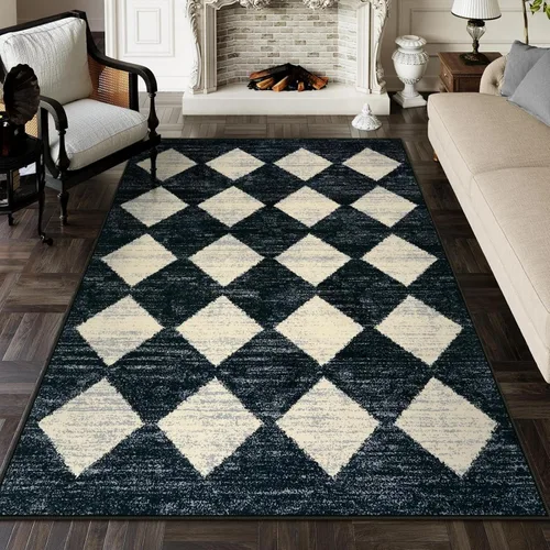 Miniatura 21 de Lahome Alfombras de Área Lavables a Máquina para Dormitorio Estético, Alfombra de Área Suave 4x6 pies para Sala de Estar Antideslizante, Alfombras