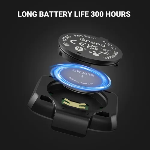 Miniatura 7 de COOSPO Speed/Cadence Sensor BK9 for Indoor/Outdoor Cycling, Bluetooth 5.0 ANT+ Wireless Cycling RPM Cadence Speed Sensor BK9S Velocidad