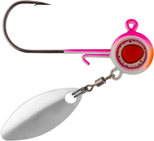 Miniatura 17 de Northland Fishing Tackle Deep-Vee Spin Jig, versátil Walleye Spinning Jig con hoja de sauce Thumper, señuelo multiespecie, cebo de pesca esencial