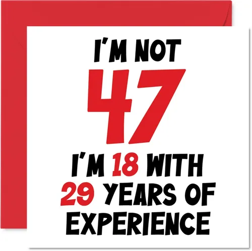 Miniatura 13 de Tarjeta de cumpleaños número 100 para mujeres y hombres, no 100, soy 18 con 82 años de experiencia, divertida tarjeta de felicitación de feliz