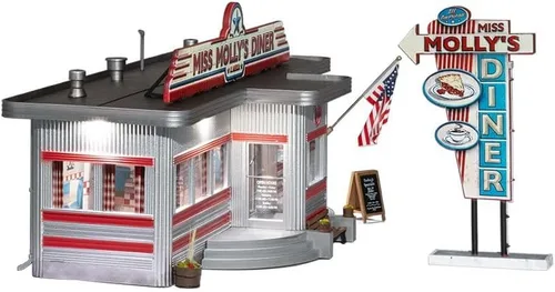 Miniatura 4 de Woodland Scenics BR5870 O Miss Molly's Diner