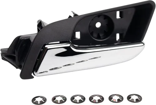 Miniatura 62 de TRQ Manija Interior de Puerta del Lado del Pasajero Negra Compatible con Ford Bronco 1987-1996 F-150 1987-1997 F-250 1997 F-250 HD F-350