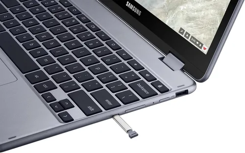 Miniatura 4 de Samsung Chromebook Plus V2 360 12.2" FHD+ pantalla táctil 2 en 1 (Intel Celeron 3965Y, 4GB RAM, 64GB eMMC, Active Stylus) portátil para el hogar
