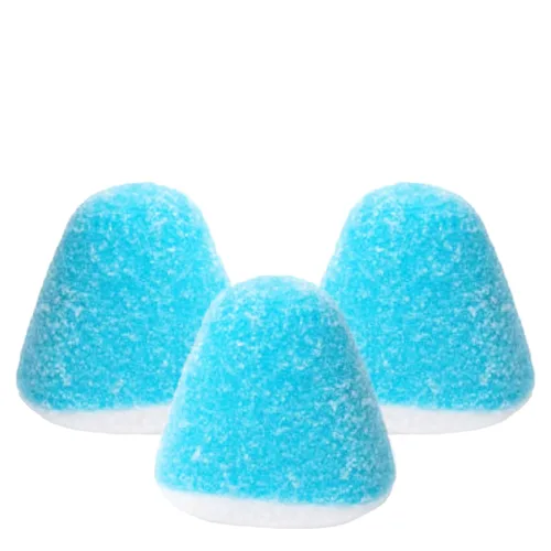 Miniatura 3 de Fruidles Gomitas de frambuesa, deliciosas gomitas de sabor a frutas recubiertas de azúcar (1 libra)