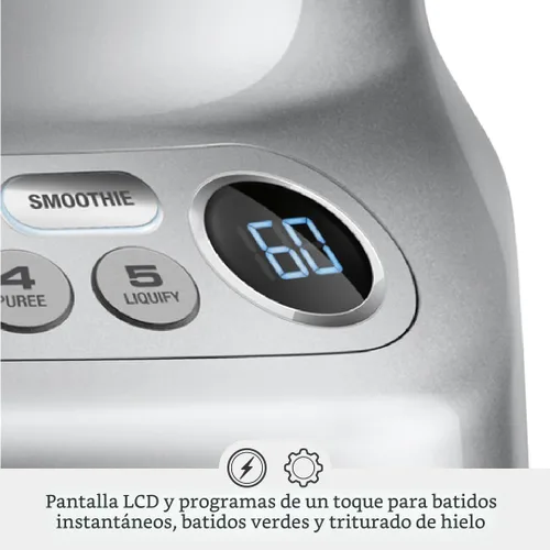 Miniatura 3 de Breville BBL620BTR Licuadora Fresh and Furious, Black Truffle