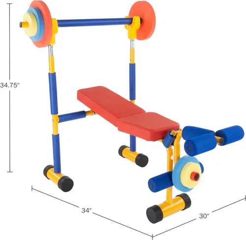 Miniatura 6 de Kids Exercise Equipment Collection: Strength Training, Cardio, and Active Play Essentials
