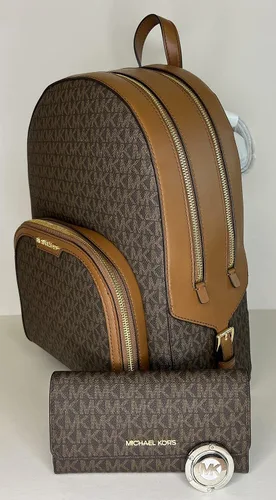 Miniatura 4 de MICHAEL Michael Kors Jaycee - Mochila grande con bolsillo con cremallera y gancho para cartera triple grande