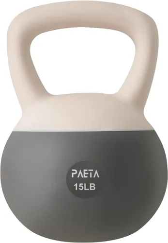 Miniatura 12 de PAETA Pesa rusa suave para fitness en casa – Agarre antideslizante y diseño de mango ancho, juego de pesa rusa suave, impacto suave y amigable