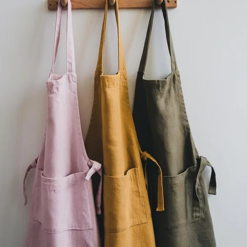 Miniatura 5 de GODMERCH Delantal bordado personalizado: diseña tu propio texto, delantal de cocina personalizado para mujeres, día de la madre, Navidad