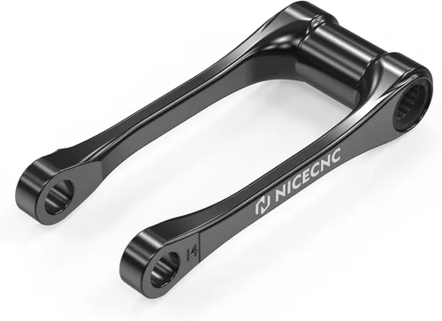 NICECNC Enlace de Reducción Negro de 1.5″ Compatible con GasGas EX/EX F 250/300 2024 MC/MC F 125/250/350/450 2024 EC/EC F 250/300/350 2024 Brazo de