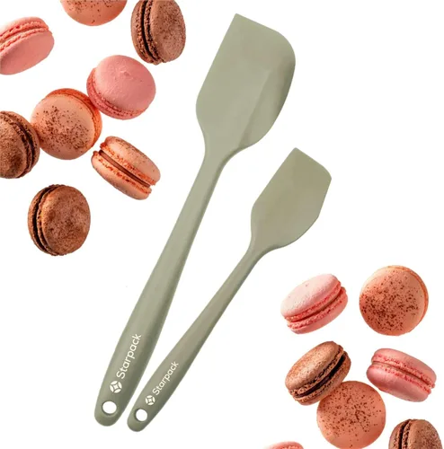 Miniatura 11 de Starpack - Espátula de silicona 'Scrape & Stir' (8 pulgadas) – Juego de espátulas resistentes al calor 600°F – Espátulas de cocina de grado