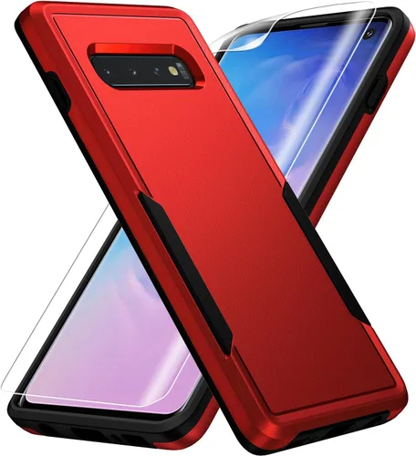 Miniatura 8 de Funda para Samsung Galaxy S10, con Protector de Pantalla HD [Probado contra Caídas de Grado Militar] Funda Protectora de Servicio Pesado Resistente