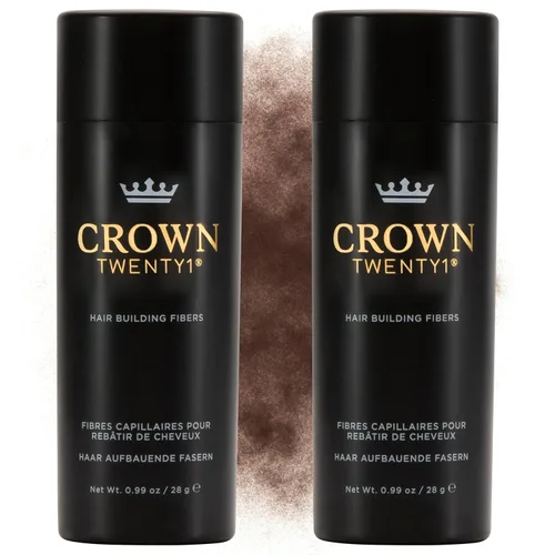 Miniatura 17 de CROWN Fibras para la construcción del cabello (0.99 oz), cubren instantáneamente el cabello fino y adelgazante para un aspecto más grueso