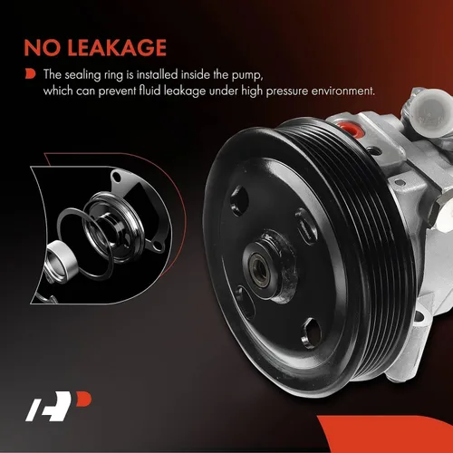 Miniatura 7 de A-Premium Bomba de dirección asistida, con polea, compatible con Land Rover Freelander 2 2006-2014, V6 2.5L, repuesto # LR006462 LR005658