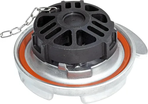 Miniatura 4 de Tapa de combustible diesel estilo palanca de aluminio sin bloqueo para Peterbilt