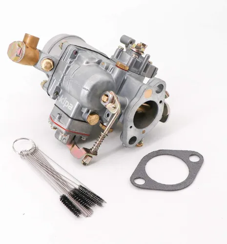 Miniatura 5 de KIPA Carburador apto para Jeep Willys 134 CI L-Head Engine Reemplazar 1941-1945 MB 1941-45 GPW 1945-49 CJ2A 48-53 CJ3A 50-52 M38 1 Barril # 17701.01