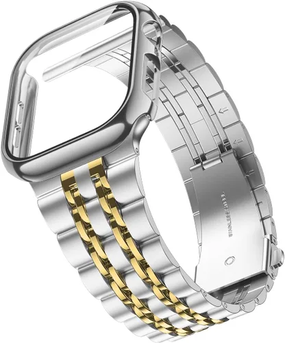 Miniatura 13 de Wolait Compatible con correas de Apple Watch para hombres de 1.929 in 1.811 in 1.772 in 1.732 in 1.654 in 1.614 in 1.575 in 1.496 in, correas