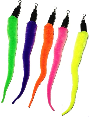 Miniatura 9 de Pet Fit for Life 7 piezas - Plus Bonus - Plumas de repuesto y peludo suave para varitas interactivas de juguete para gatos y gatitos..