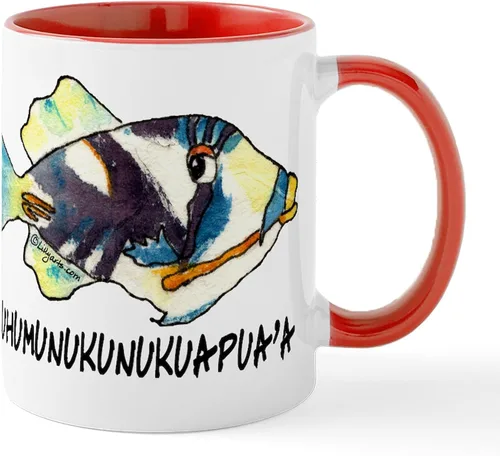 Miniatura 8 de CafePress Bigmouth Flathead - Taza de café de cerámica (11.0 fl oz)