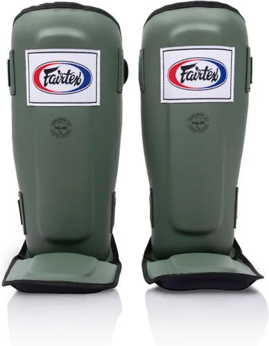 Miniatura 10 de Fairtex Espinilleras SP3 Muay Thai para hombres, mujeres y niños Entrenamiento de MMA, kickboxing Premium, ligero y duradero Evita las Negro