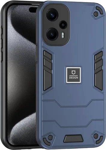 Miniatura 190 de Funda compatible con Huawei Y9 Prime (2019), compatible con Huawei Y9 Prime (2019) 4G STK-L21 2 en 1 [PC duro + TPU], funda de teléfono azul