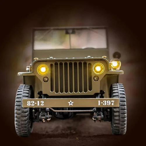 Miniatura 2 de 1/12 RC Crawler 4WD RC Truck RTR con luces LED Transmisor de 2.4 GHz Grado Hobby Grade Todo Terreno Convertible Off-Road Vehículo Control Remoto