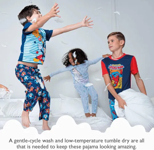 Miniatura 5 de Disney Boys Mickey Mouse 2-Piece Loose-Fit Pajamas Set