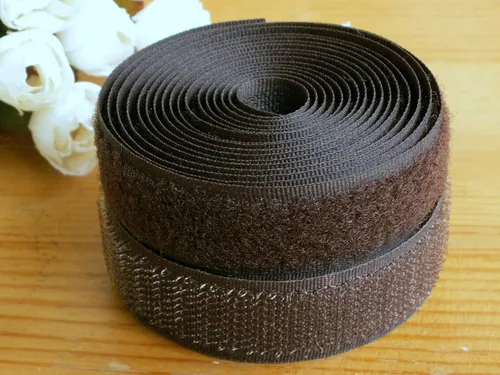 Miniatura 19 de Cinta de sujeción 100% de nailon no adhesiva de 0.984 in (1 pulgada), 16.4 ft (morado oscuro)
