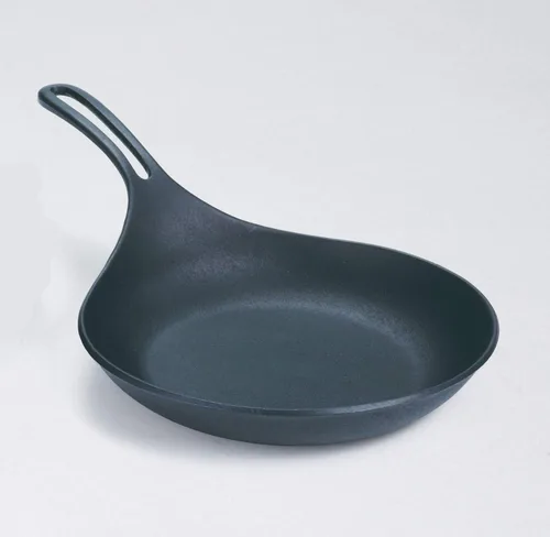 Miniatura 6 de Iwachu 24601 Omelet 24, Black Baking, Diámetro interior: 9.3 pulgadas (9.3 in), compatible con inducción, sartén, utensilios de hierro Nanbu