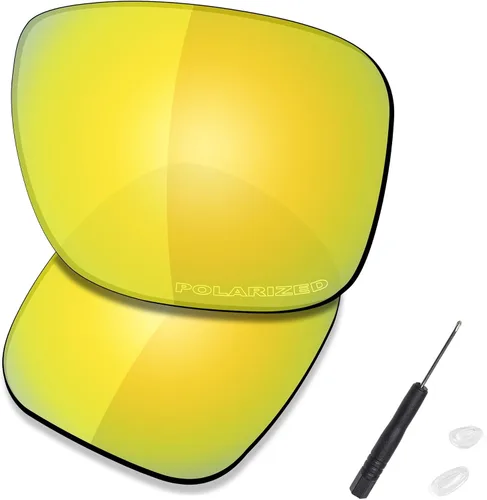 Miniatura 31 de SAUCER Premium Replacement Lenses & H20 Screwdriver & Nose Pieces for Oakley Holbrook Metal OO4123 UV400 Protection