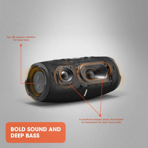 Miniatura 3 de JBL CHARGE 5 - Altavoz Bluetooth portátil con resistencia al agua (IP67) y carga USB de Powerbank, 20 horas de reproducción, JBL Partyboost (Blanco)
