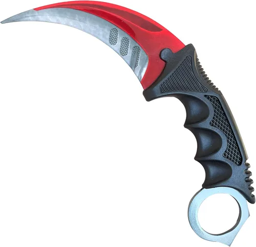 Miniatura 8 de Karambit Cuchillo Entrenador - Cuchillo de Práctica de Entrenamiento de Acero Inoxidable con Funda para Principiantes - Herramienta Entrenadora