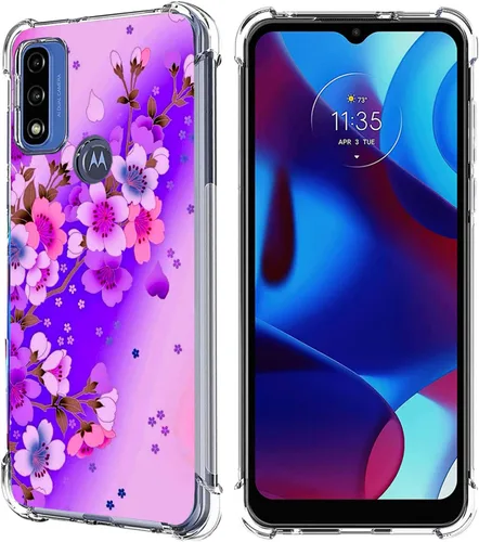 Miniatura 28 de Funda para Moto G Pure/Moto G Power 2022/Moto G Play 2023, Mandala Flower Space Drop Protección a prueba de golpes Carcasa protectora de cuerpo