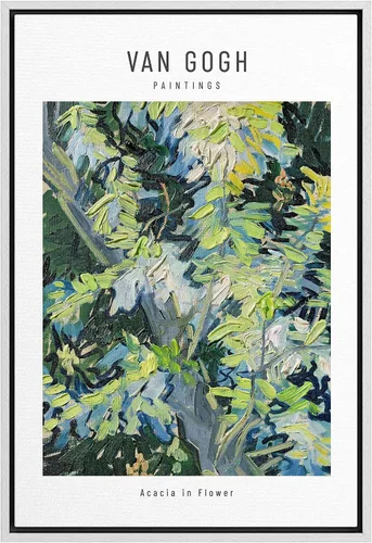 Miniatura 86 de SIGNWIN Lienzo enmarcado para pared, diseño de Vincent Van Gogh, un par de amantes, naturaleza, ilustraciones de área silvestre, bellas artes