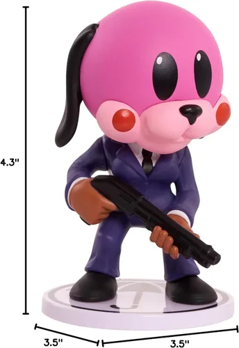 Miniatura 7 de The Umbrella Academy Figura coleccionable estilizada, Cha Cha, figura de 3 pulgadas de alto, juguetes para niños a partir de 14 años Just Play