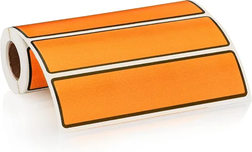 Miniatura 9 de Carstens Etiquetas adhesivas adhesivas, 5 3/8 x 1 3/8 pulgadas, etiquetas para carpetas de anillos de 1.5 a 4 pulgadas, lavanda, rollo de 200