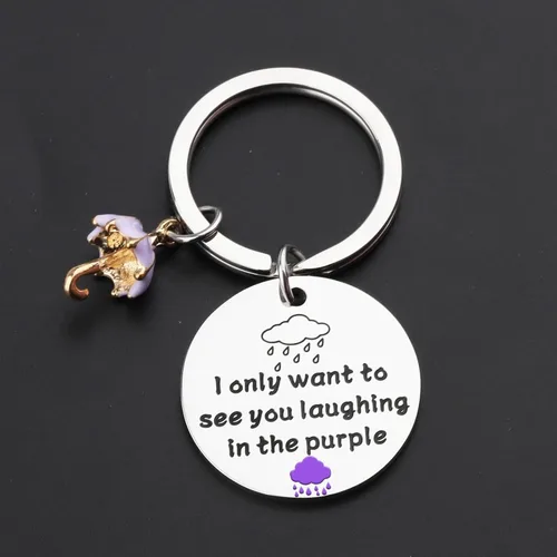 Miniatura 8 de BLEOUK Singer Keychain Singer Fans Jewelry Music Song Lyrics Inspired Keychain
